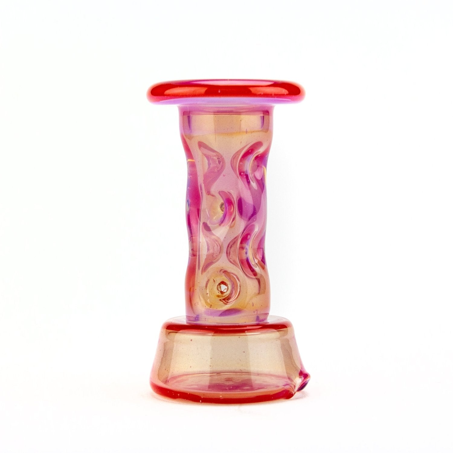 Durin Glass Neo Cinnabar Cooling Tower Peak Dry Top DUR08 Vaporizer Attachments | Planet Caravan